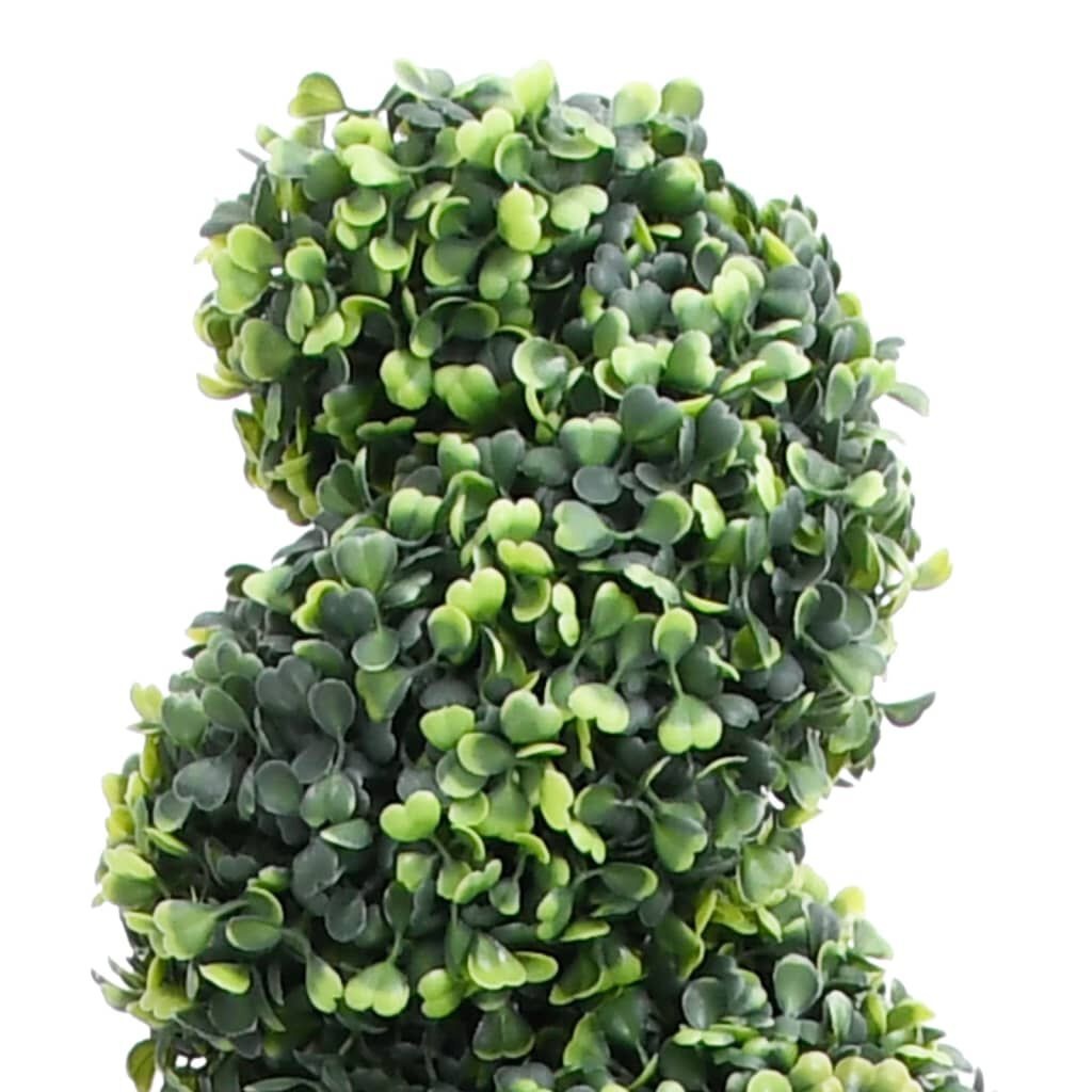 vidaXL Buxus Kunstplant Spiraal 59cm Groen - 40% Korting