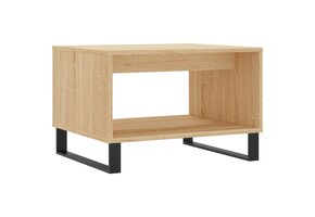 vidaXL Salontafel Sonoma Eiken - 40% Korting!