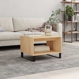 vidaXL Salontafel Sonoma Eiken - 40% Korting!