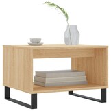 vidaXL Salontafel Sonoma Eiken - 40% Korting!