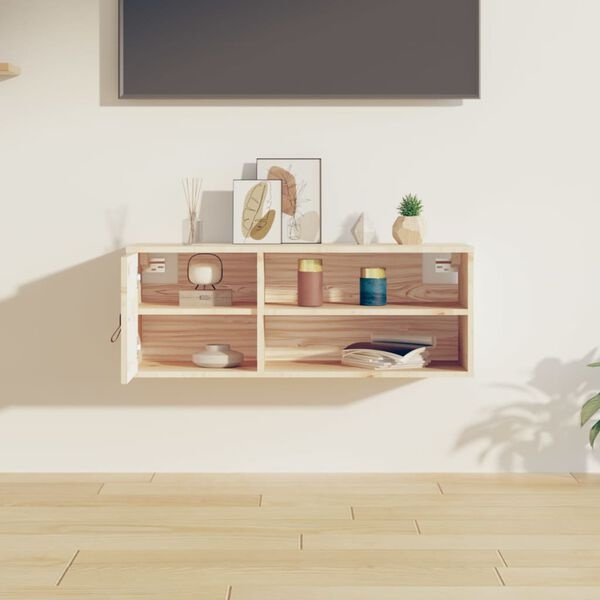 vidaXL Wandkast Grenenhout 80x30x30 cm - Nu 40% Korting!