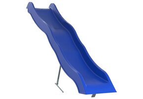 vidaXL Glijbaan Blauw - 210x40cm - Nu met 55% Korting!