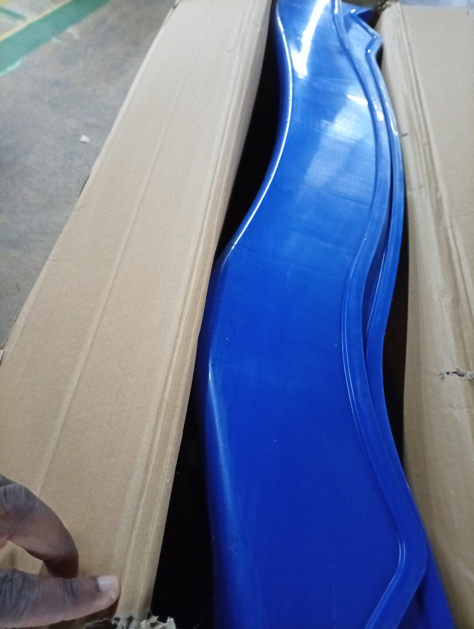 vidaXL Glijbaan Blauw - 210x40cm - Nu met 55% Korting!