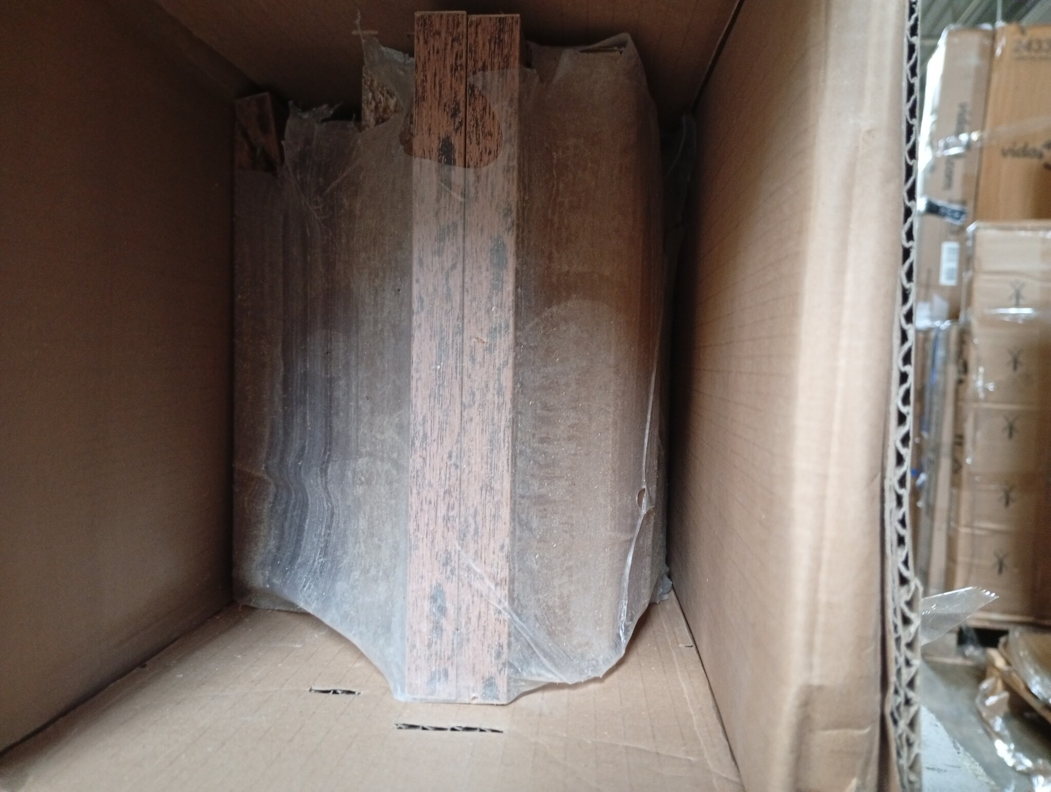 vidaXL Boekenkast - 72x20x120 cm Oud Hout - 55% Korting