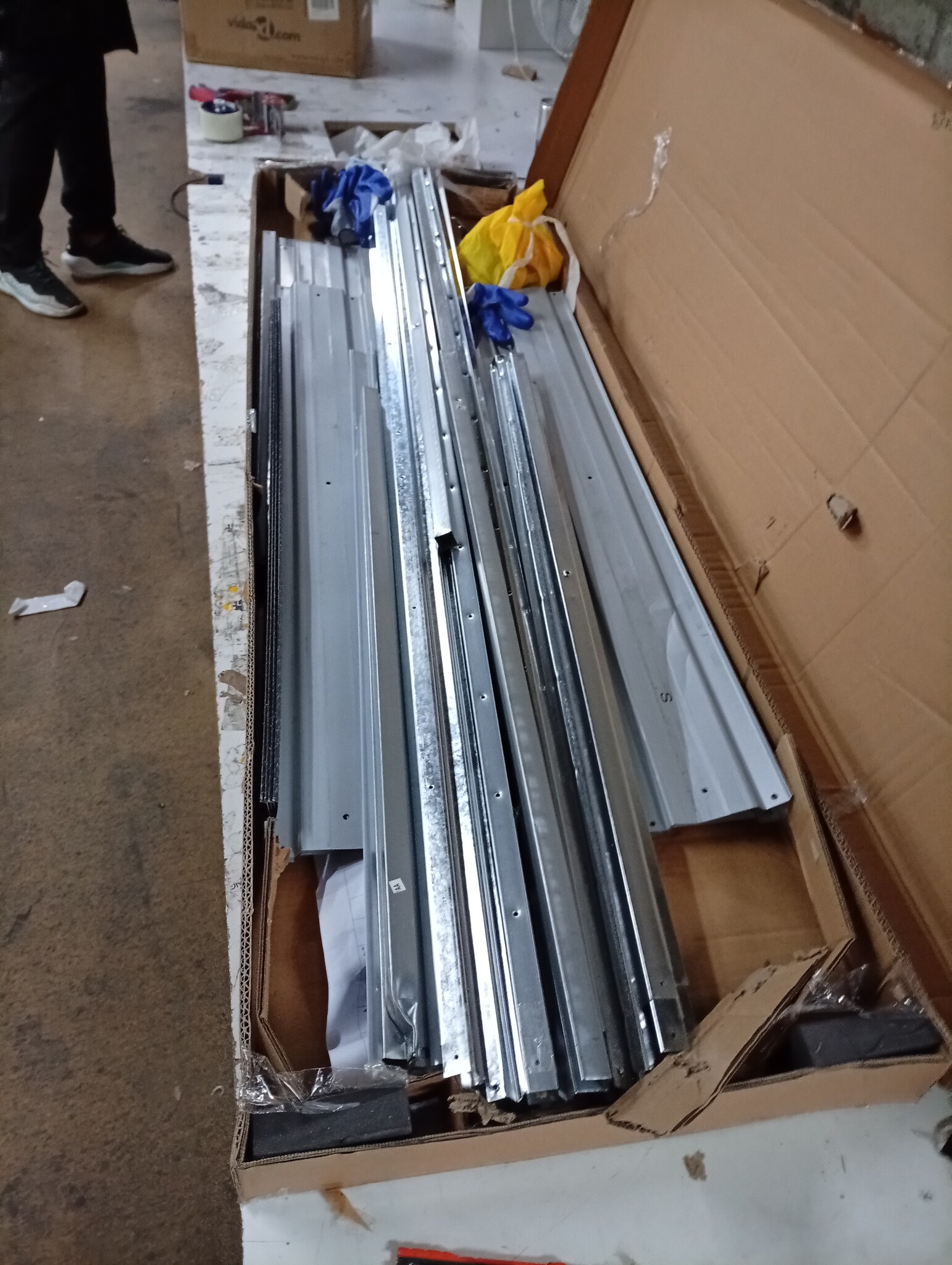 vidaXL Tuinbox 171x99x93 cm Antraciet - 55% Korting!