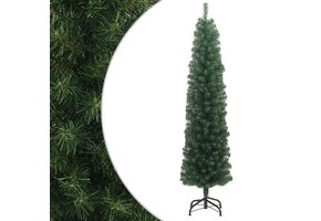 VidaXL Smalle Kunstkerstboom 210 cm - 40% Korting
