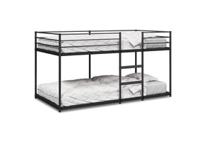 vidaXL Stapelbed 90x200cm Zwart (60% Korting)