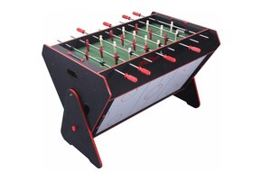 Multi Speeltafel 3-in-1: Biljart, Voetbal & Airhockey - 40% Korting!