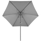 Grijze Textilene Tuinset - Opvouwbaar - Nu 40% Korting!