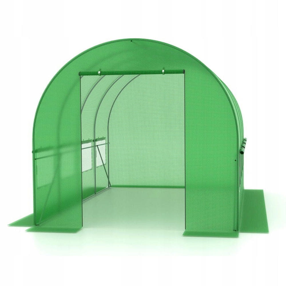 Tunnelkas folie 4.5x2x2m - UV-bestendig met horren | 40% Korting