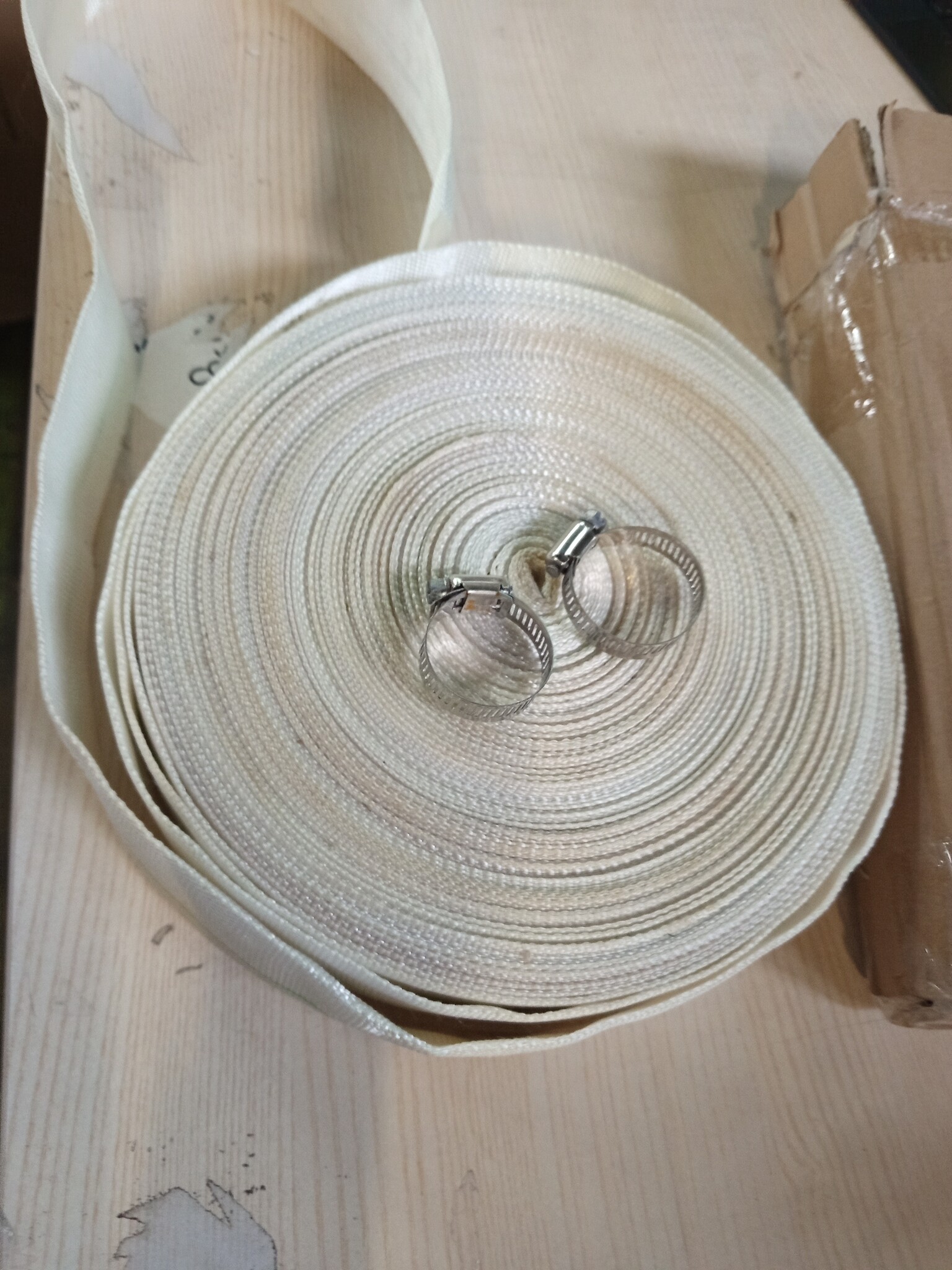 vidaXL Platte Slang 1,5'' 50m PE - 55% Korting!