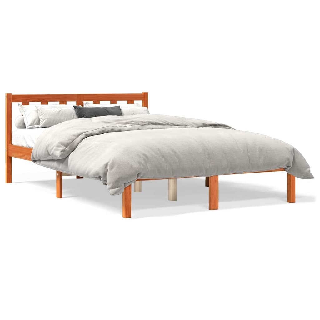 vidaXL Bedframe Grenenhout 140x200 cm - 40% Korting!
