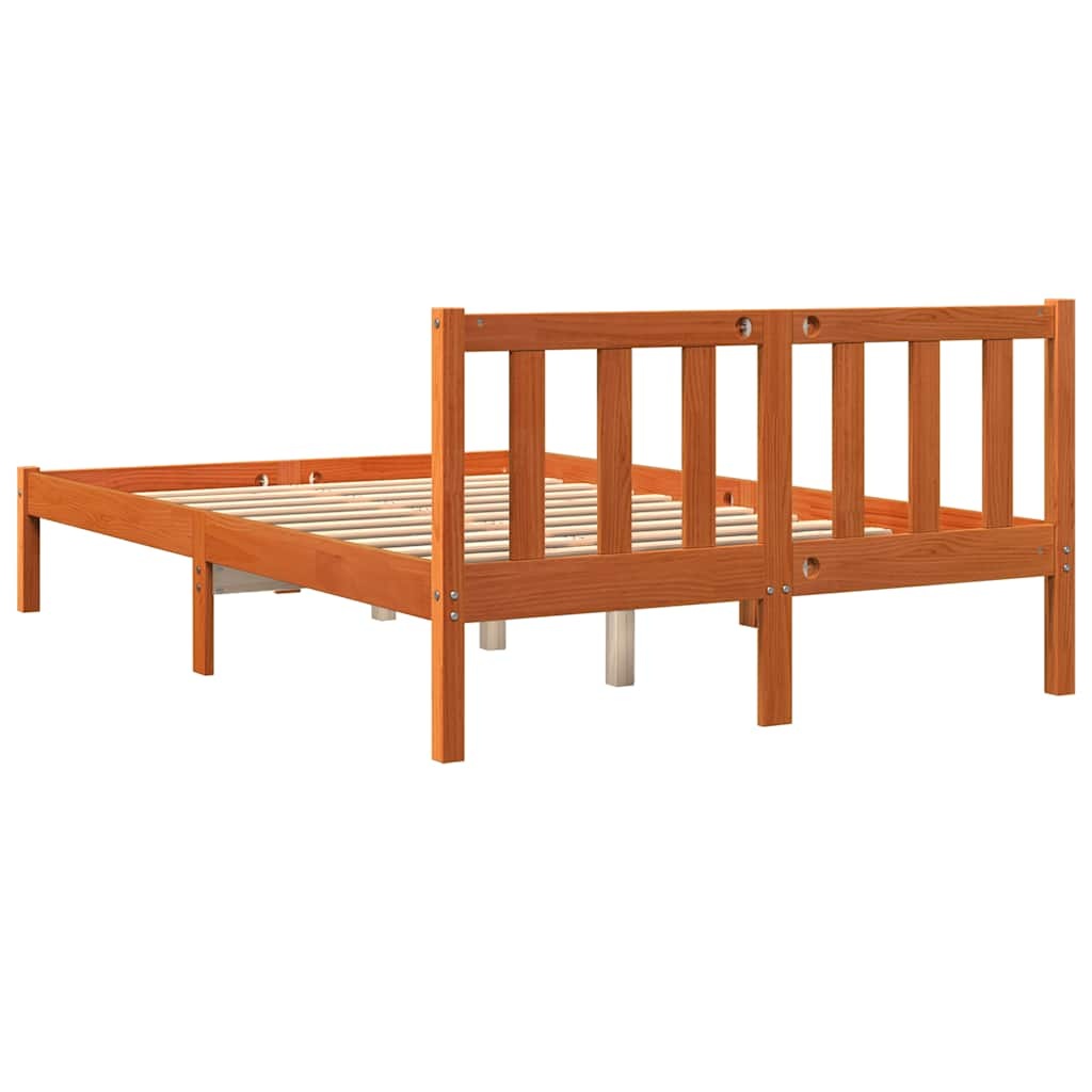 vidaXL Bedframe Grenenhout 140x200 cm - 40% Korting!