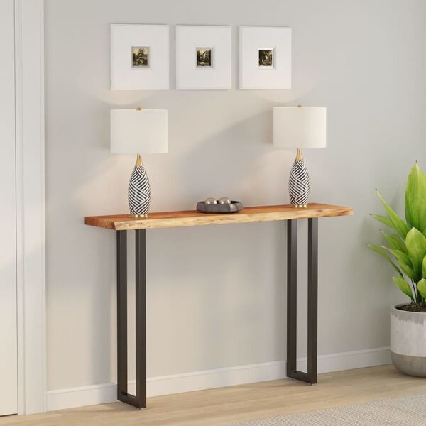 vidaXL Tafelblad Acaciahout Natuurlijke Rand 160x30cm - 40% Korting!