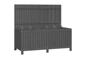 VidaXL Tuinbox Grenenhout Grijs - 46% Korting