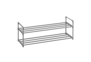 Schoenenrek Metaal 4 niveaus, 92x30x34cm - Nu 55% Korting!