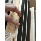 vidaXL 2-delige Loungeset Grenenhout Zwart - 59% Korting!