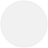 vidaXL Ronde Tafelbeschermer Ø 110cm PVC Mat - 46% Korting