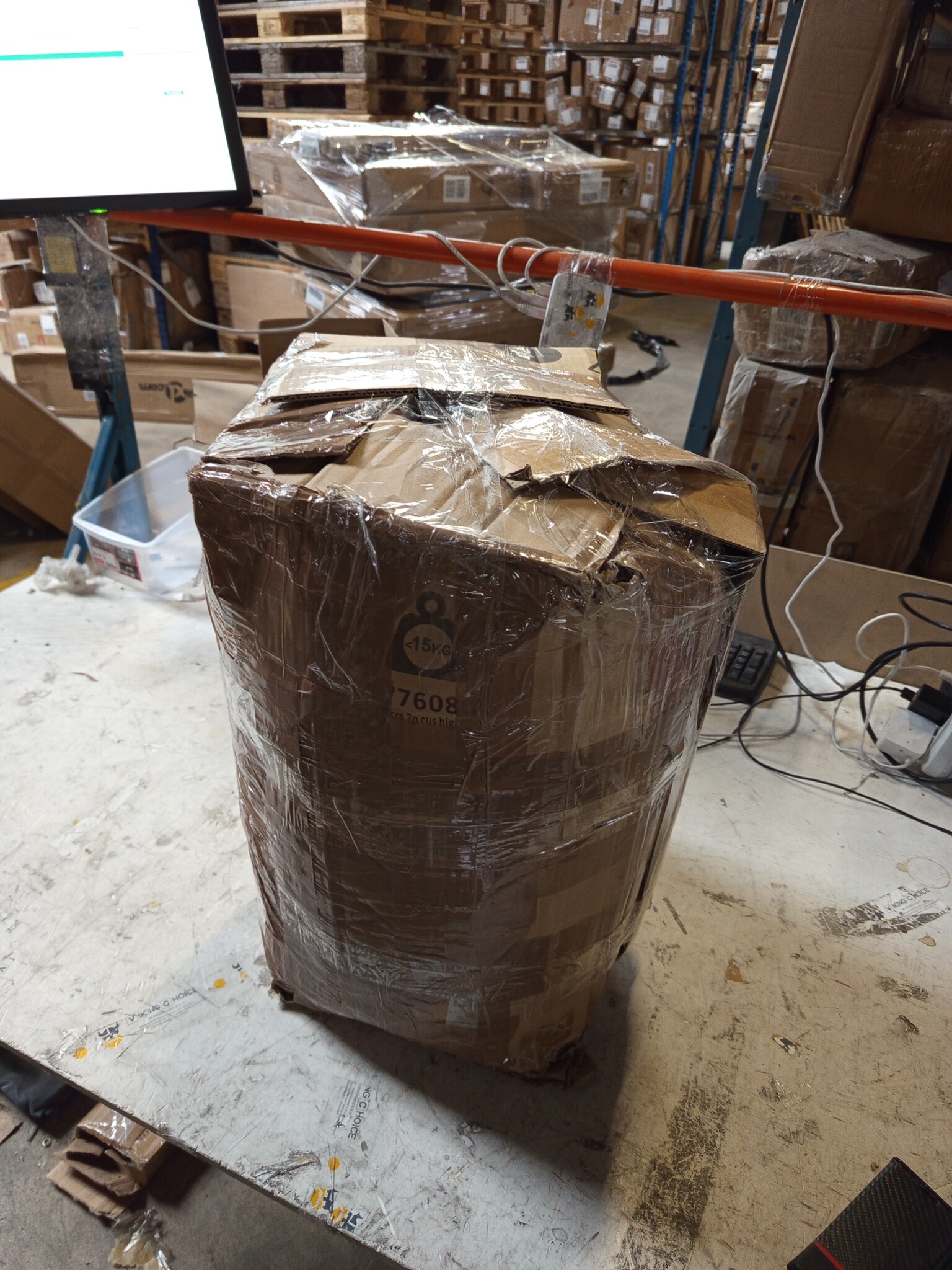 vidaXL Stoelkussens Hoge Rug Oxford Crème - Nu 60% Korting!