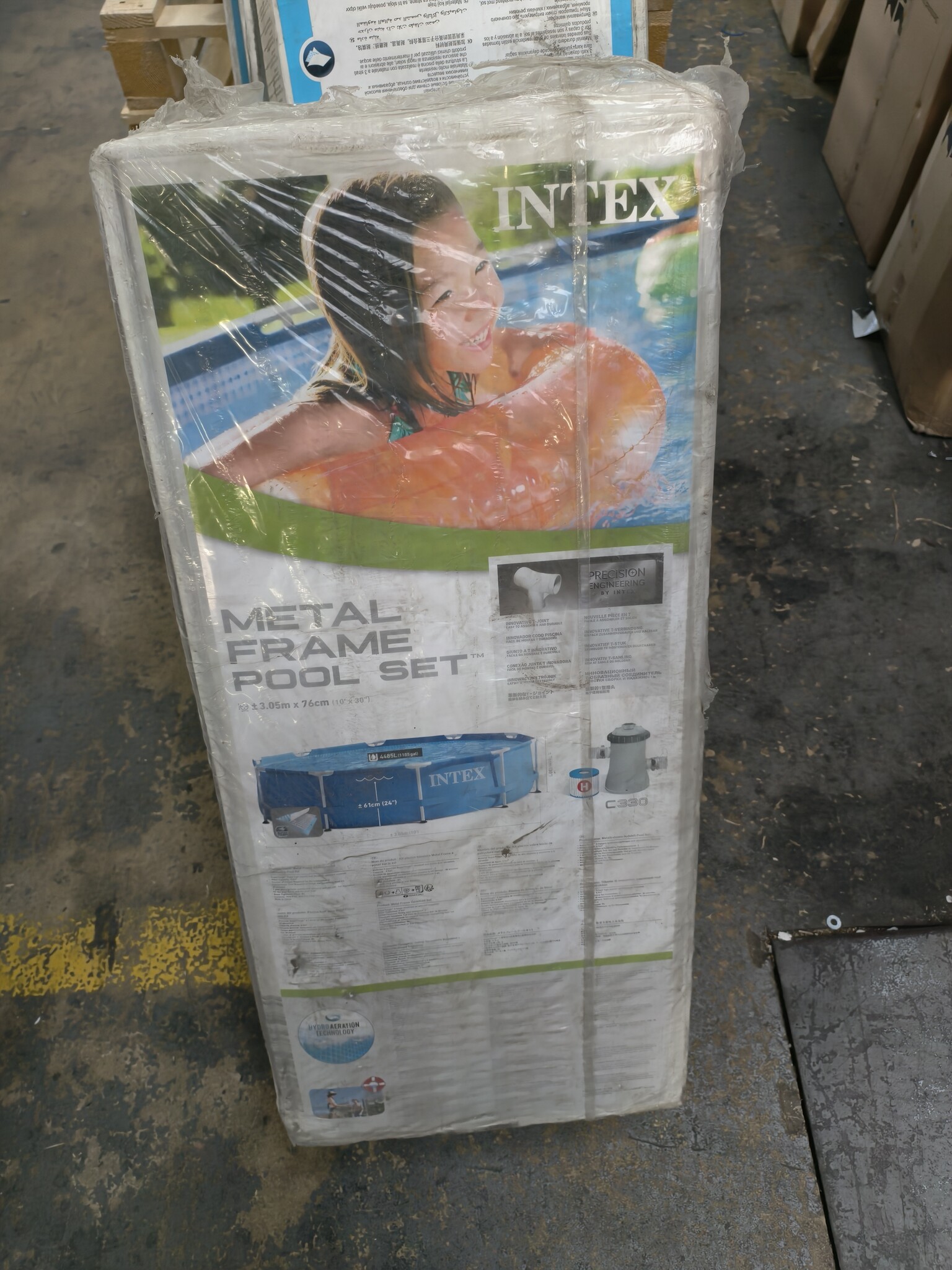 INTEX Zwembad met Pomp - 305 cm - 51% Korting!