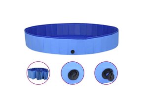 vidaXL Hondenzwembad Blauw (200x30 cm) - 51% Korting!