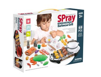 Barbecue grill speelset 69-delig met licht en geluid - 40% korting