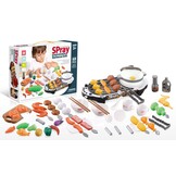 Barbecue grill speelset 69-delig met licht en geluid - 40% korting