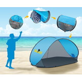 Pop-up strandtent 4 pers. UV50 - 40% Korting!