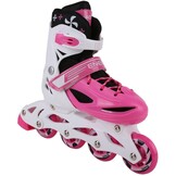 40% Korting! Enero 4-in-1 Rolschaatsen Roze (Maat 34-37) - Veelzijdig Plezier