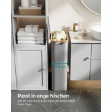 SONGMICS Slimme Was M/Deksel & Liner - 55% Korting