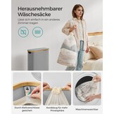 SONGMICS Slimme Was M/Deksel & Liner - 55% Korting