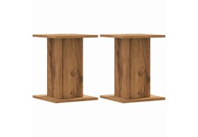 vidaXL Plantenstandaards (2 st) met 40% korting - Hout Artisanaal Eiken