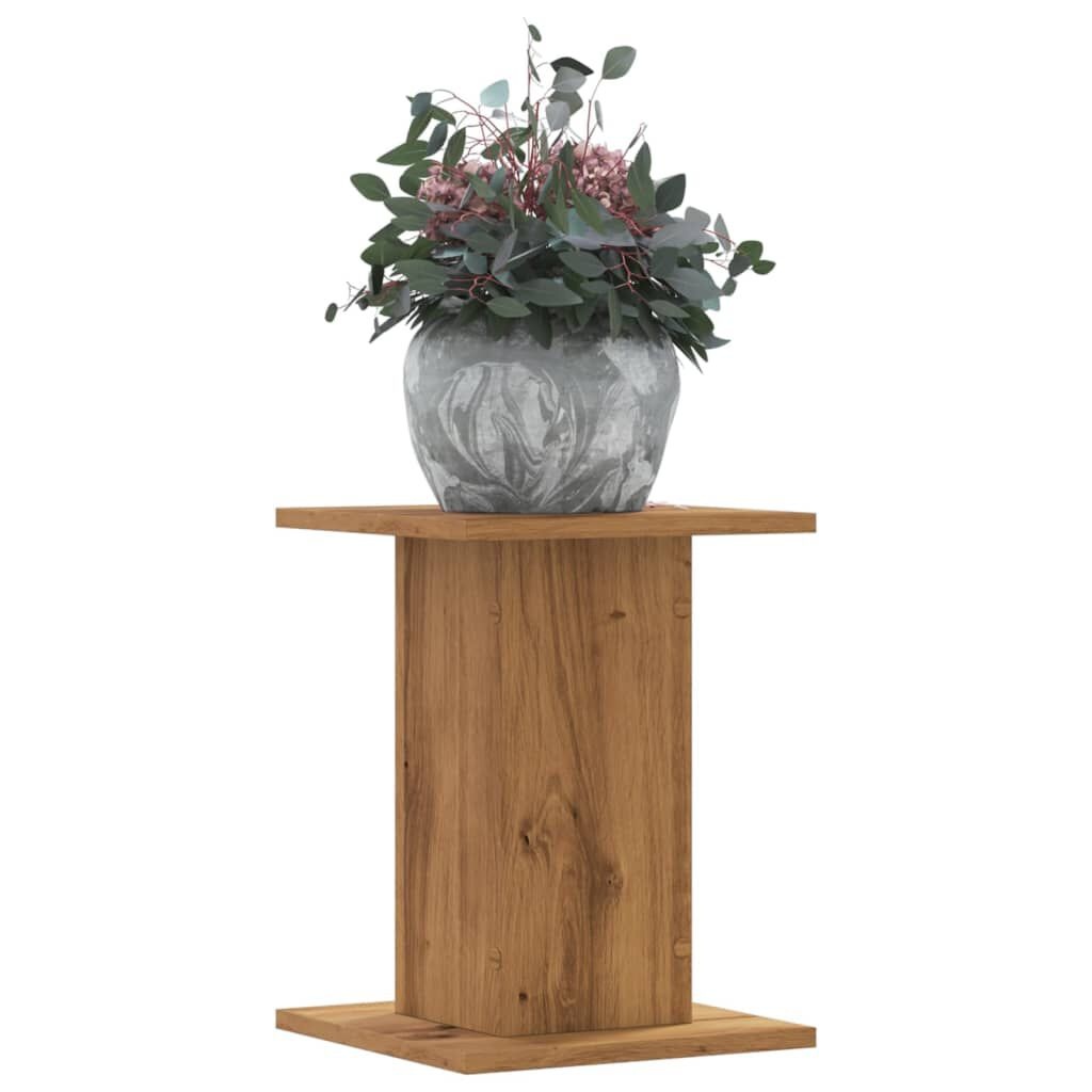 vidaXL Plantenstandaards (2 st) met 40% korting - Hout Artisanaal Eiken