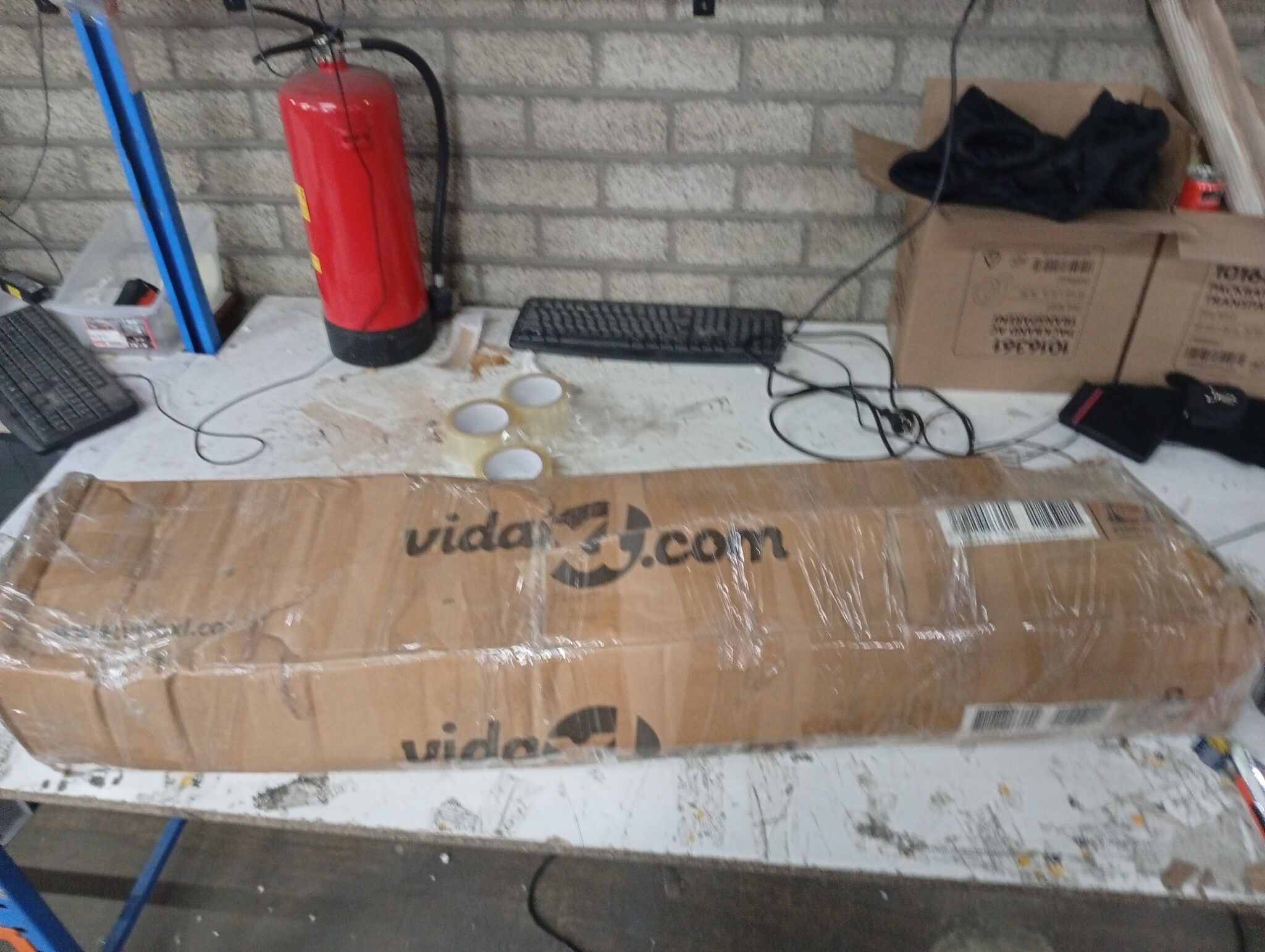 VidaXL Stapelbed 100x190 cm Staal Zwart - 60% Korting!