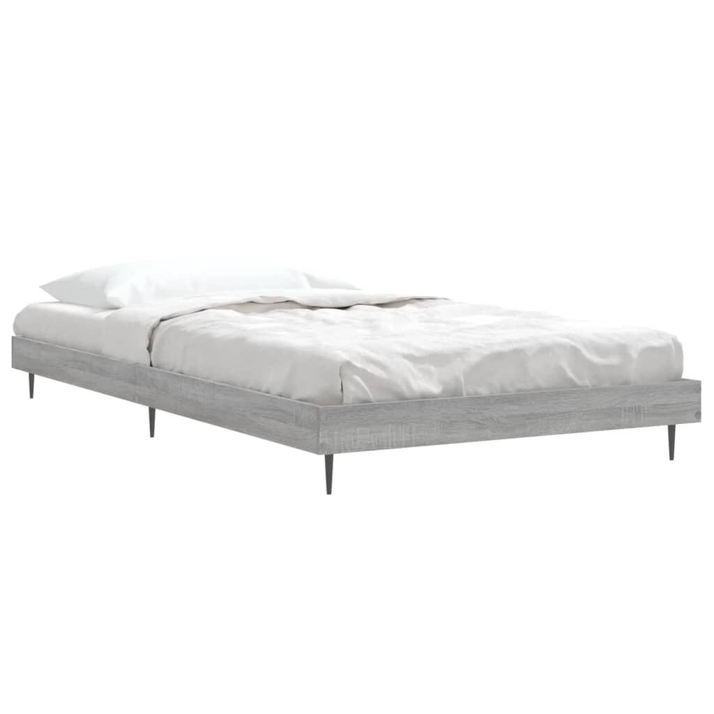 vidaXL Bedframe 90x200cm Sonoma Eiken - 55% Korting
