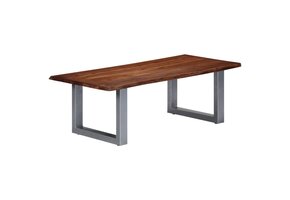 vidaXL Salontafel Acaciahout - Natuurlijke Rand - 40% Korting!