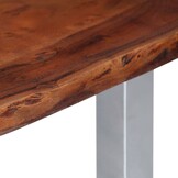 vidaXL Salontafel Acaciahout - Natuurlijke Rand - 40% Korting!