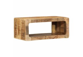 vidaXL TV Kast Massief Mangohout - Bruin (60x30x25cm) - 40% Korting!