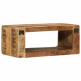 vidaXL TV Kast Massief Mangohout - Bruin (60x30x25cm) - 40% Korting!
