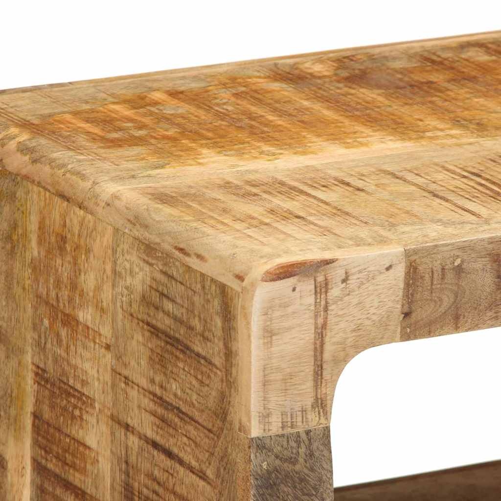 vidaXL TV Kast Massief Mangohout - Bruin (60x30x25cm) - 40% Korting!