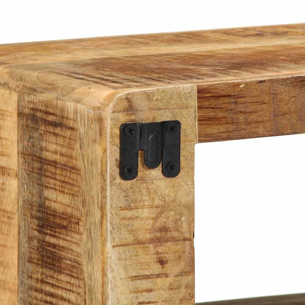 vidaXL TV Kast Massief Mangohout - Bruin (60x30x25cm) - 40% Korting!