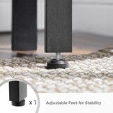 VASAGLE Hoekrek LLS034M01 - 40% Korting!