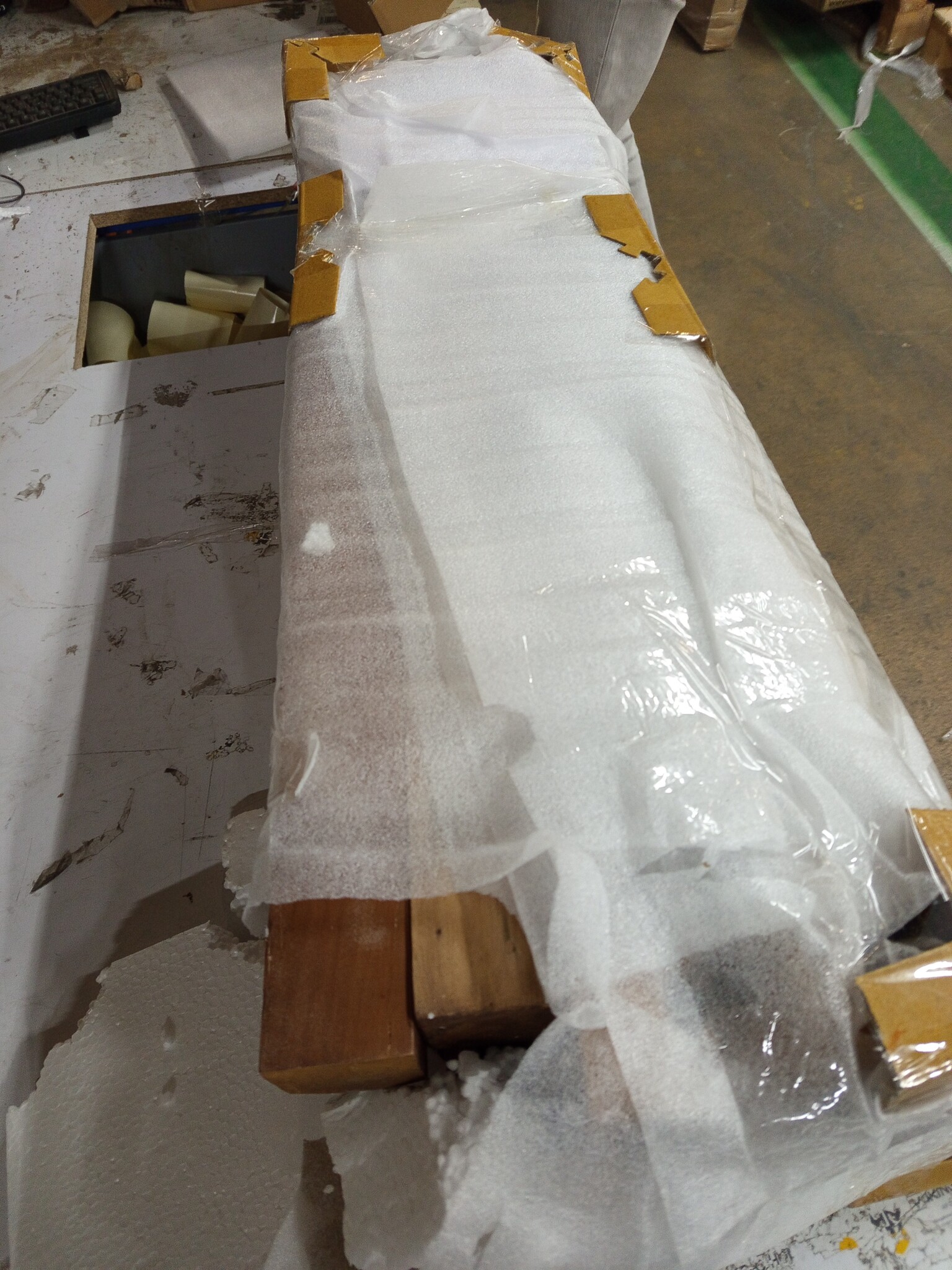 vidaXL Wandtafel Massief Gerecycled Hout - 55% Korting