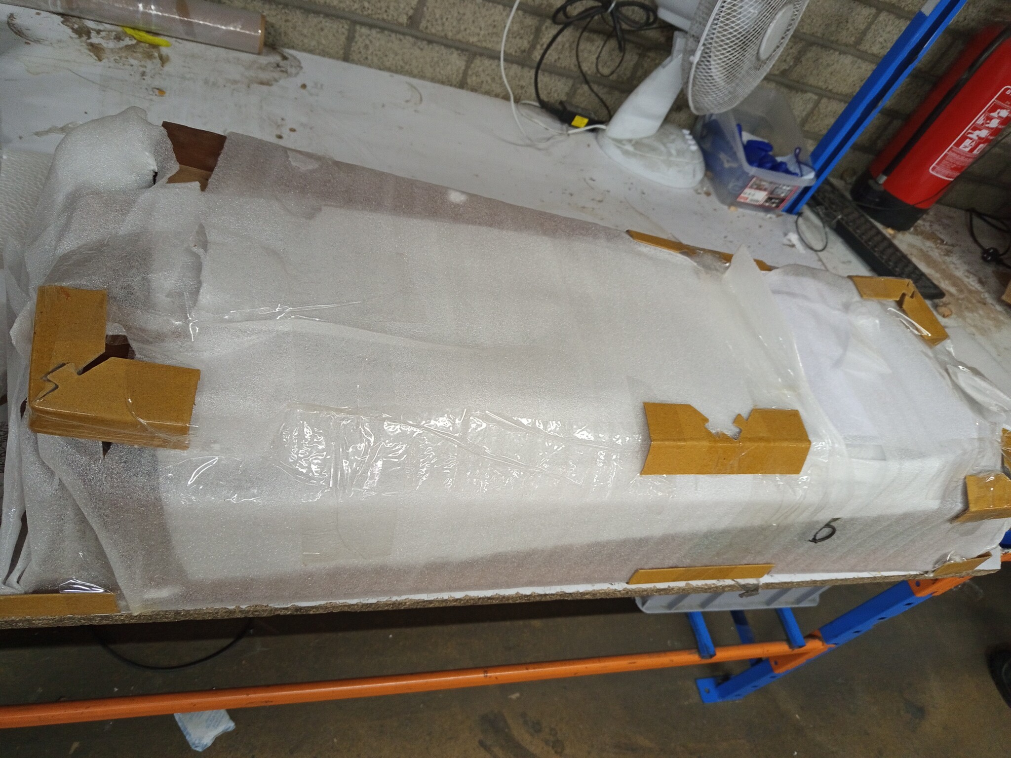 vidaXL Wandtafel Massief Gerecycled Hout - 55% Korting