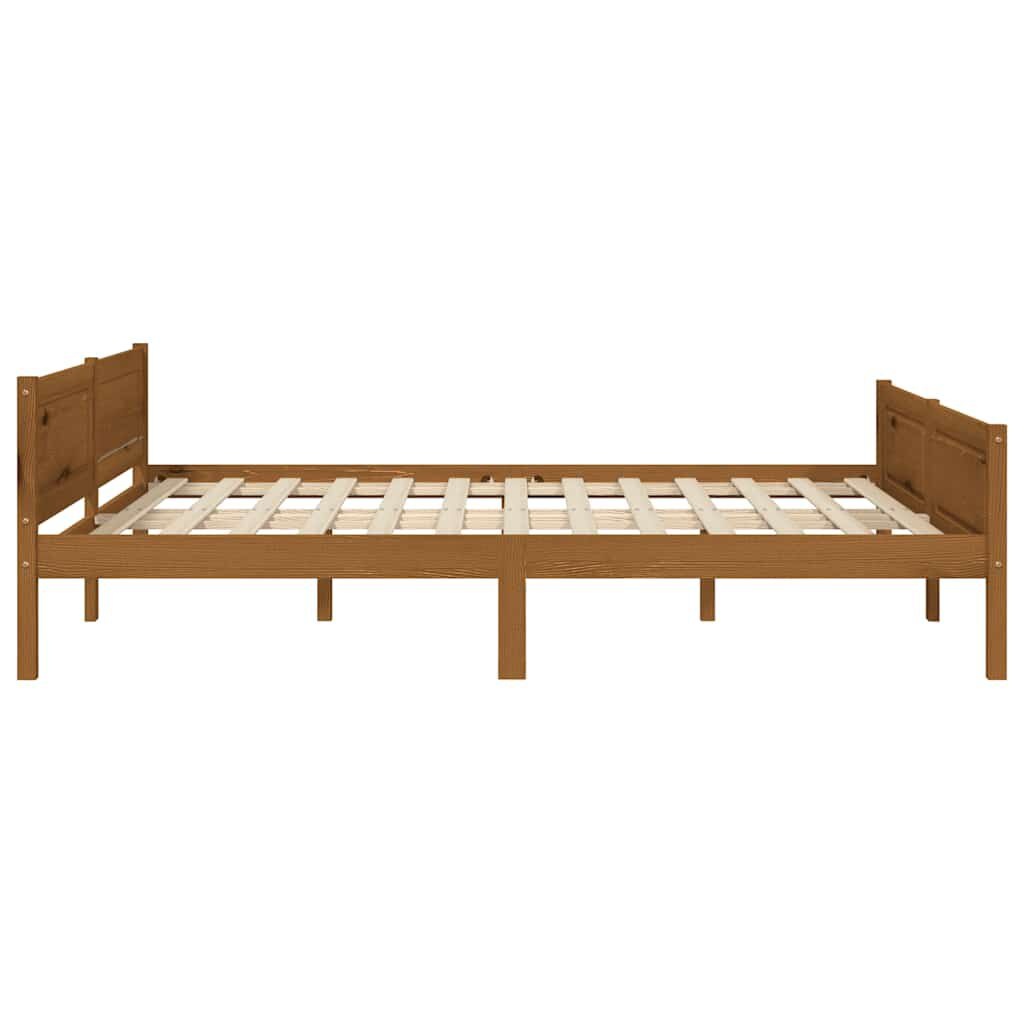 VidaXL Bedframe Grenenhout 140x200cm - 40% Korting!