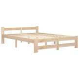 vidaXL Bedframe Grenenhout 140x200 cm - 55% Korting