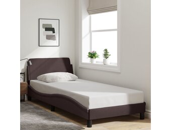 vidaXL Bedframe 90x190 cm - Donkerbruin (40% Korting!)