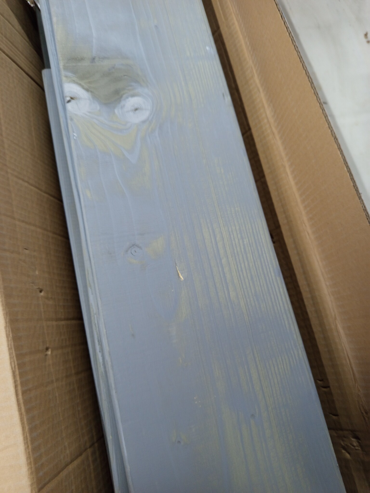 vidaXL Palletopzetranden Grenenhout Grijs (2 st) - 60% Korting!