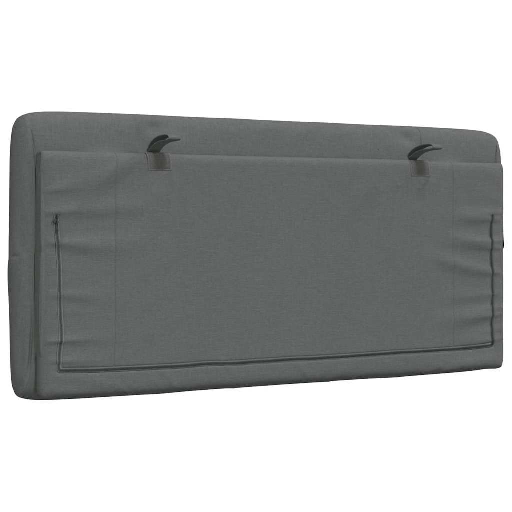 vidaXL Hoofdbordkussen 100cm - Donkergrijs (Nu 35% korting!)