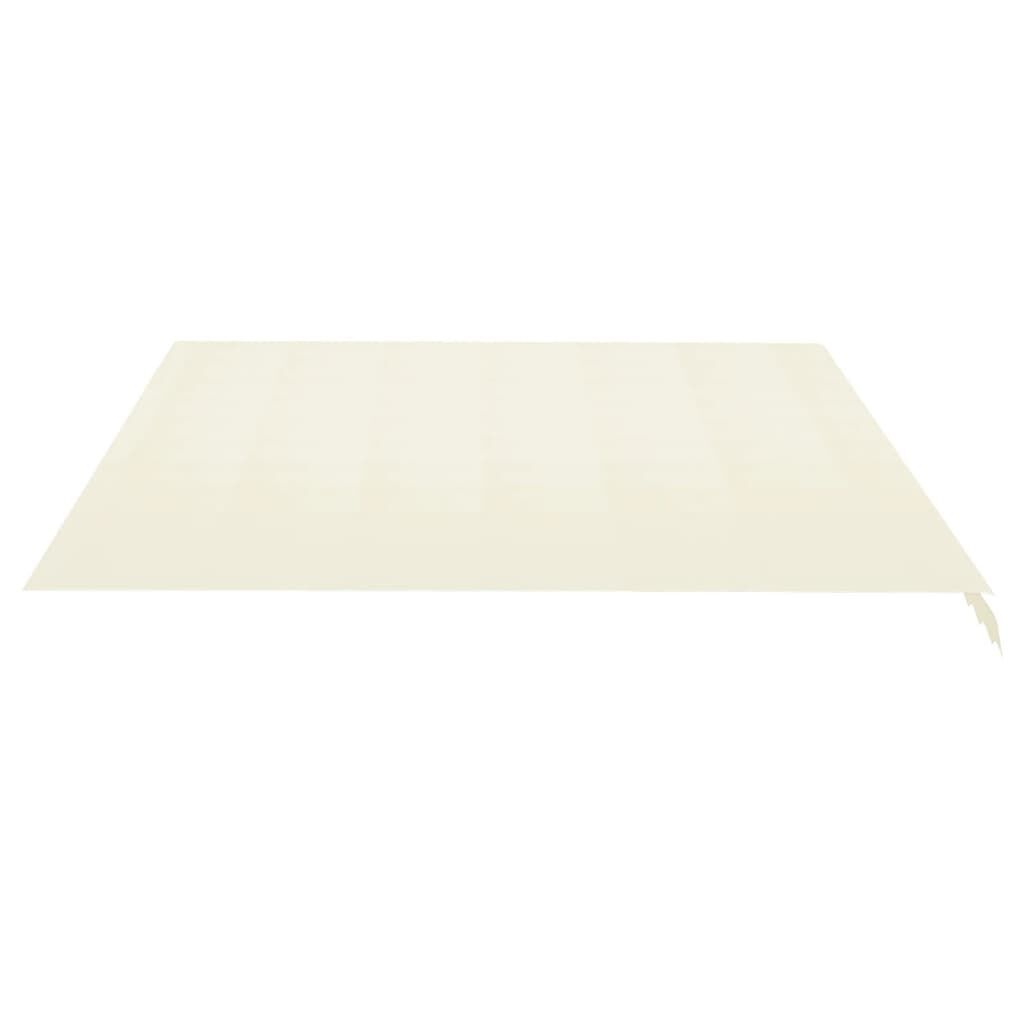 vidaXL Vervangingsdoek Luifel 4.5x3.5m Crème - 61% Korting!